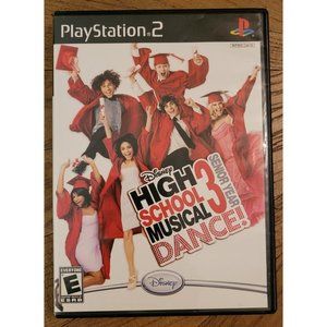 Playstation 2 PS2 High School Musical 3 Senior Year Dance CIB TESTED, GAME ONLY